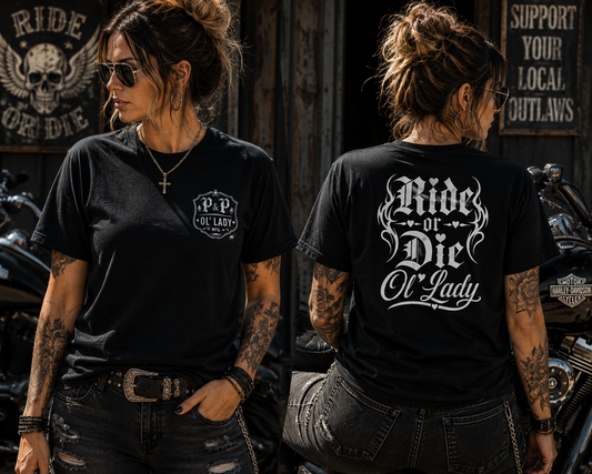 Ride or Die Ol' Lady Unisex T-Shirt