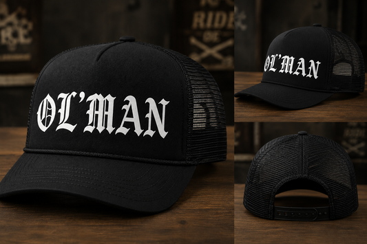 Ol' Man Trucker Snapback Hat