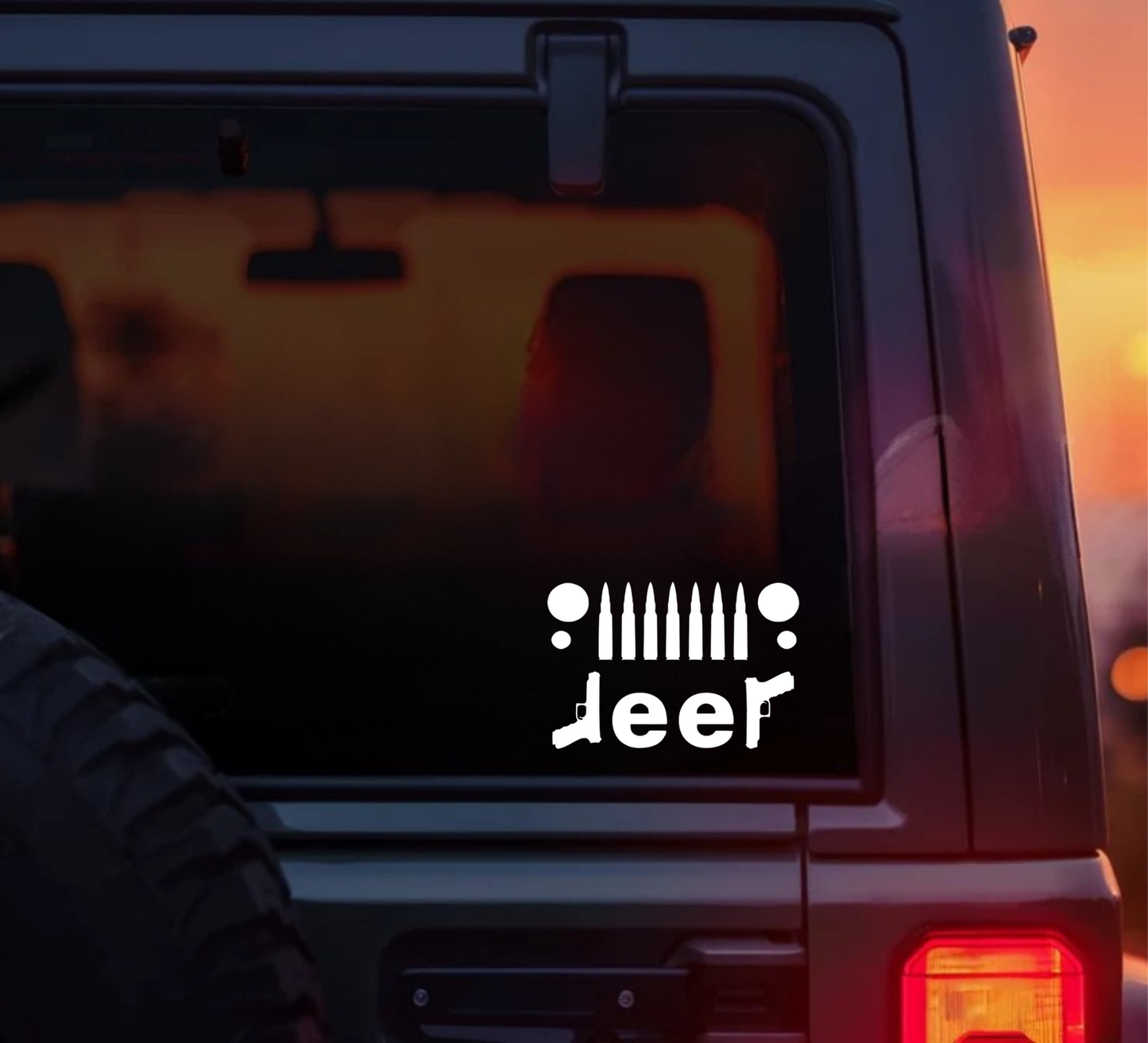 Jeep & Grit Decal