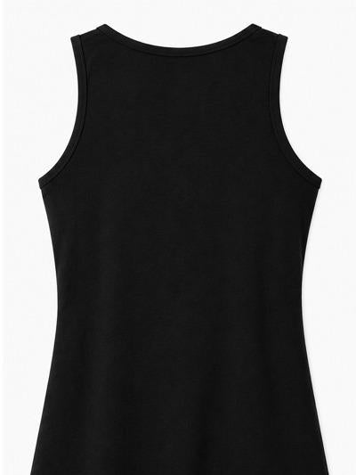 "His Ride Or Die Ol'Lady" Print, Casual Women's Tanktop for Daily Wear